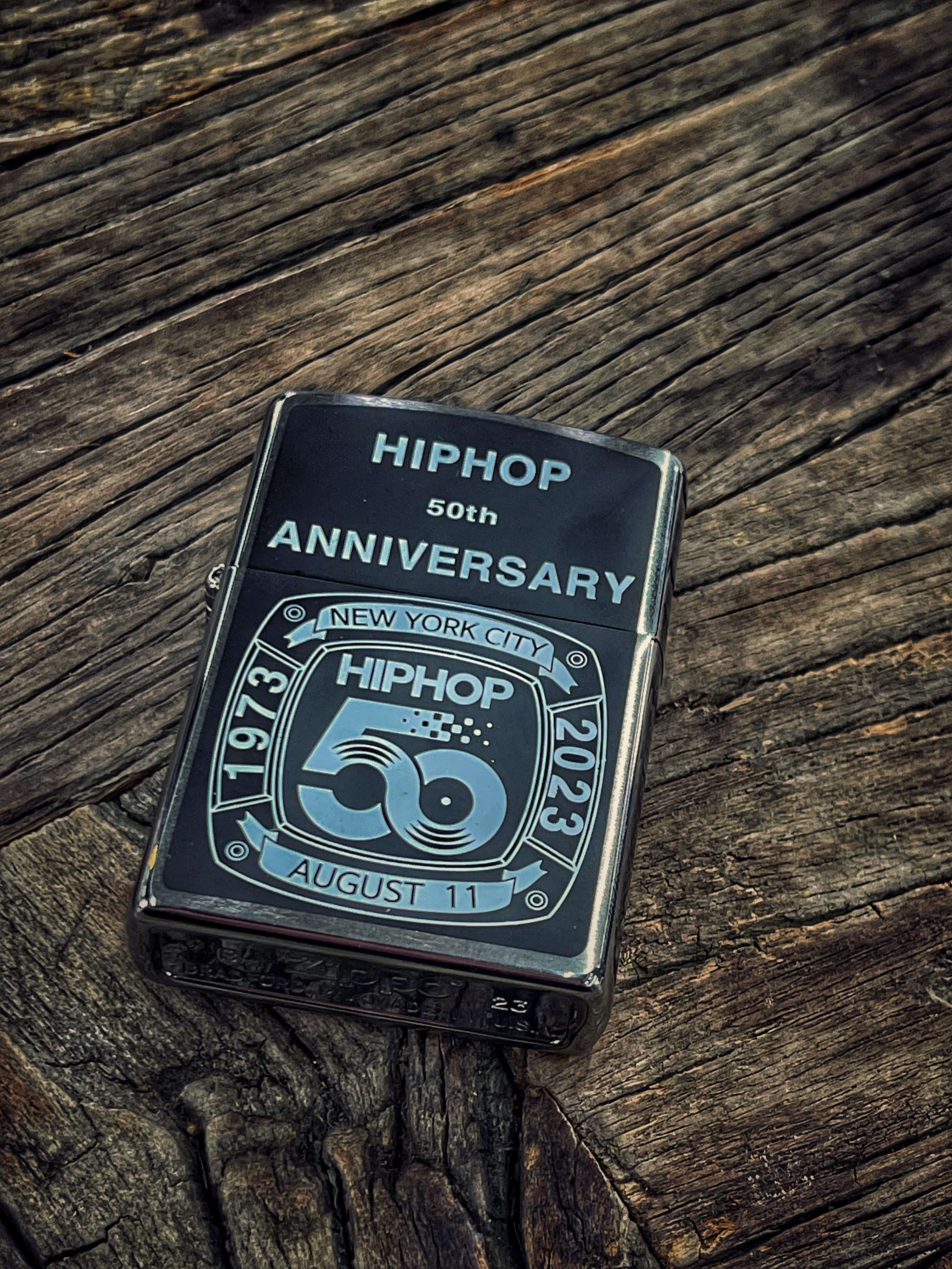 HIPHOP 50th ANNIVERSARY ZIPPO
