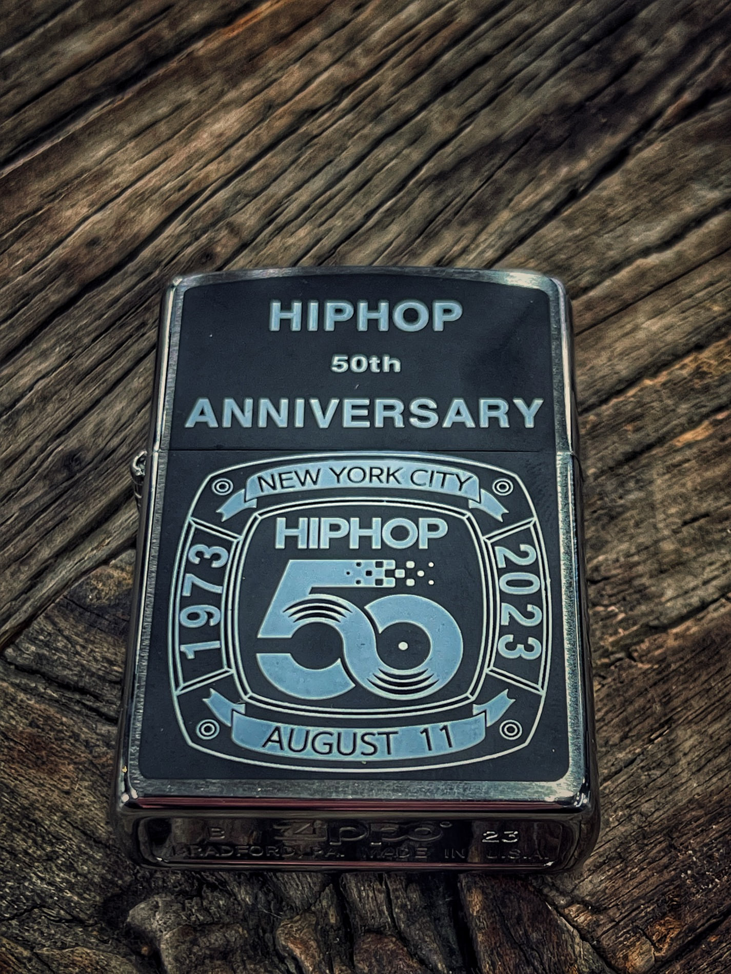 HIPHOP 50th ANNIVERSARY ZIPPO